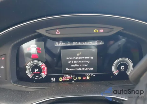 2021 Audi Q7 Prestige 55 Tfsi Quattro Tiptronic from USA, damaged, VIN WA1VXAF72MD036096